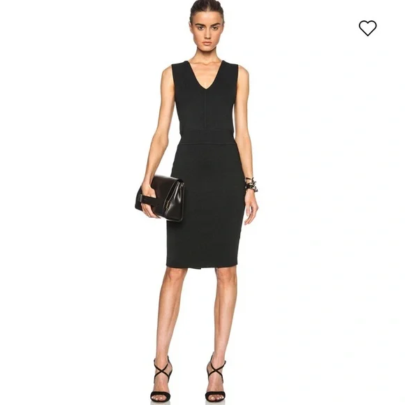 alc black dress Lucia Satin and Lace Midi Dress main image 0